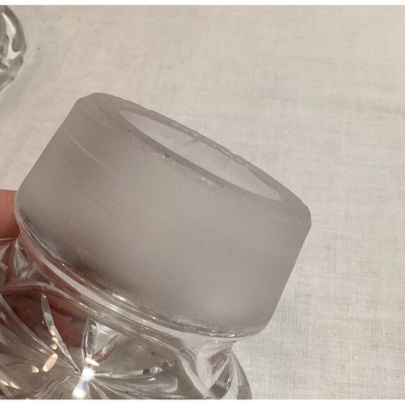 Glass Clear Jar With Glass Lid For Jam Jelly Honey Mustard Condiment Very Heavy - Picture 6 of 14